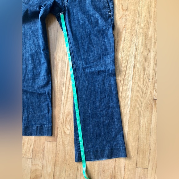 J. Lindeberg flare jeans with snap pockets Size:30 Vintage look Rare - Picture 10 of 13